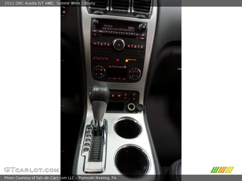 Summit White / Ebony 2011 GMC Acadia SLT AWD