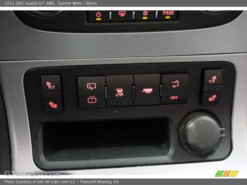 Summit White / Ebony 2011 GMC Acadia SLT AWD