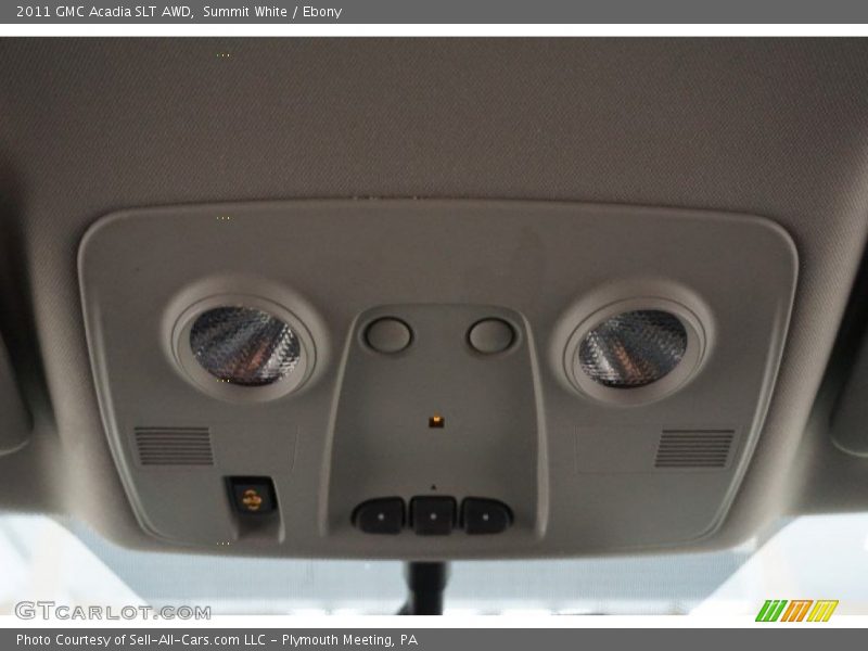 Summit White / Ebony 2011 GMC Acadia SLT AWD