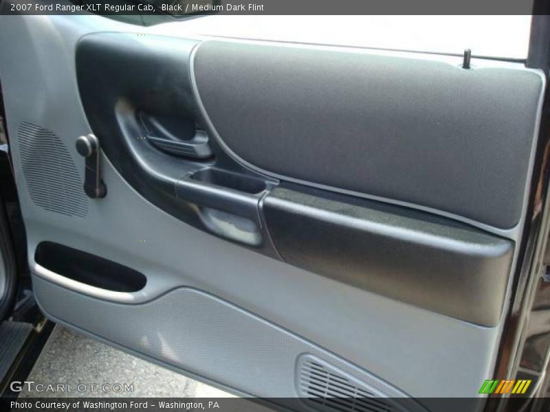 Black / Medium Dark Flint 2007 Ford Ranger XLT Regular Cab
