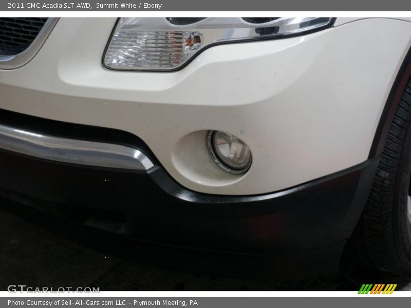 Summit White / Ebony 2011 GMC Acadia SLT AWD