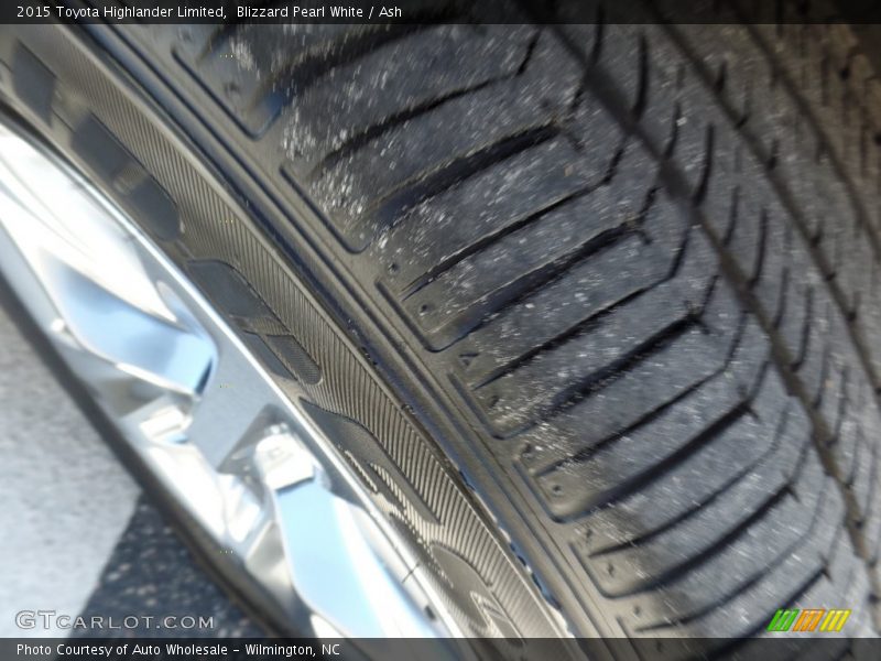 Blizzard Pearl White / Ash 2015 Toyota Highlander Limited