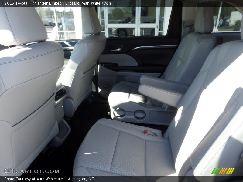 Blizzard Pearl White / Ash 2015 Toyota Highlander Limited