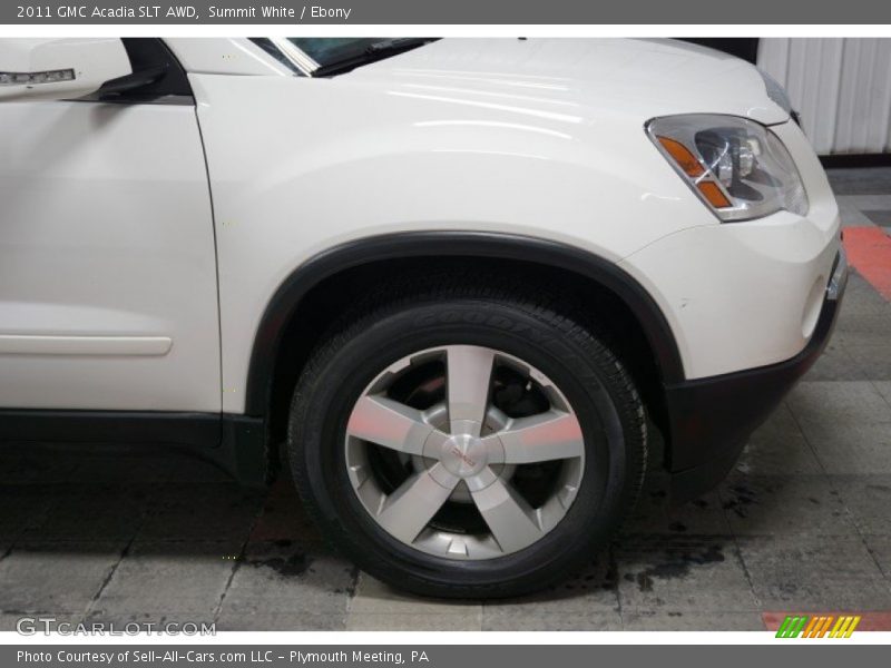 Summit White / Ebony 2011 GMC Acadia SLT AWD