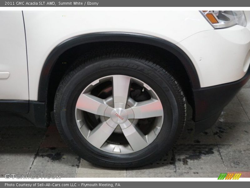 Summit White / Ebony 2011 GMC Acadia SLT AWD