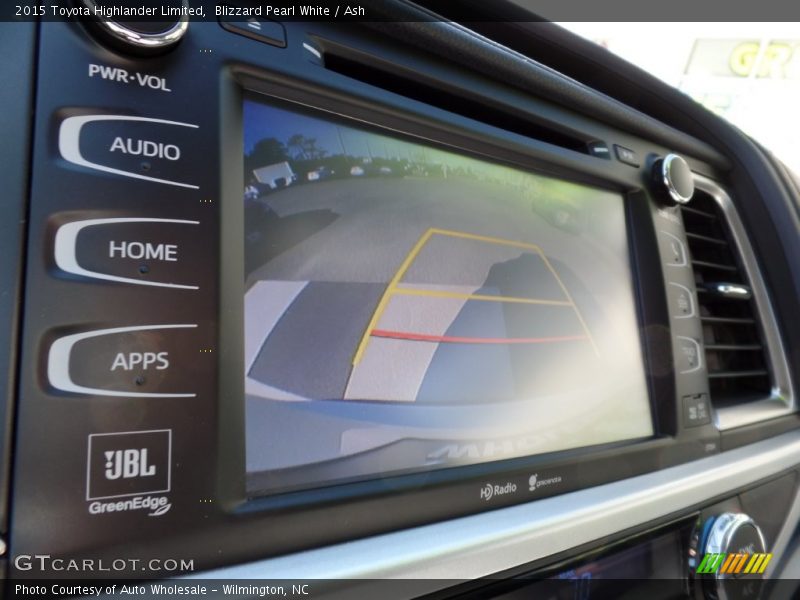 Blizzard Pearl White / Ash 2015 Toyota Highlander Limited