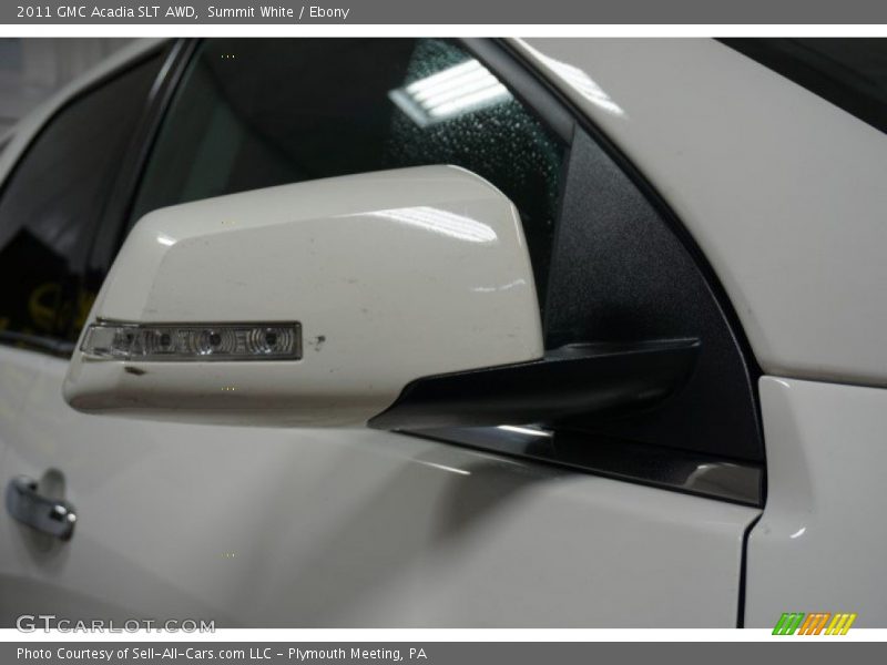 Summit White / Ebony 2011 GMC Acadia SLT AWD