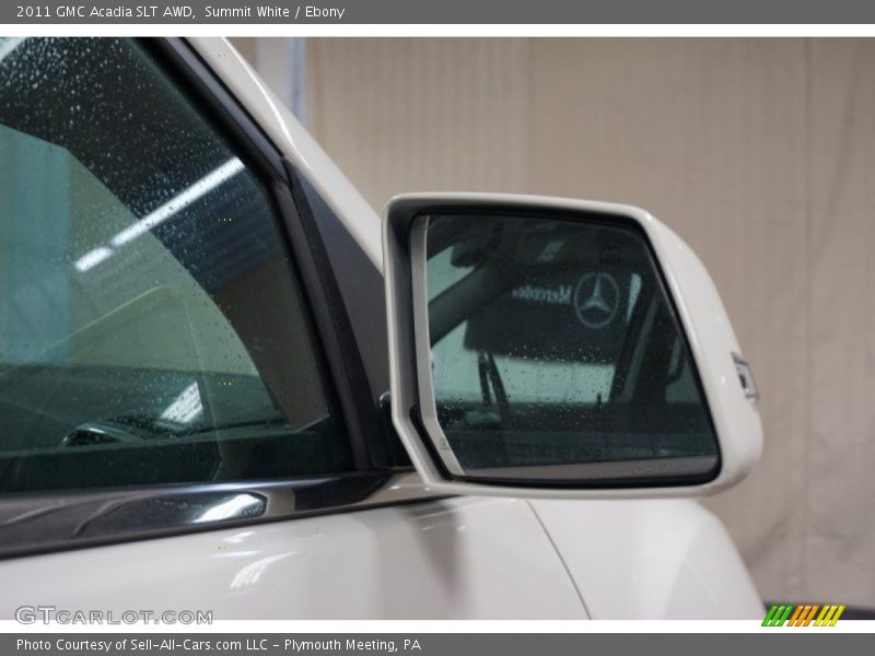 Summit White / Ebony 2011 GMC Acadia SLT AWD