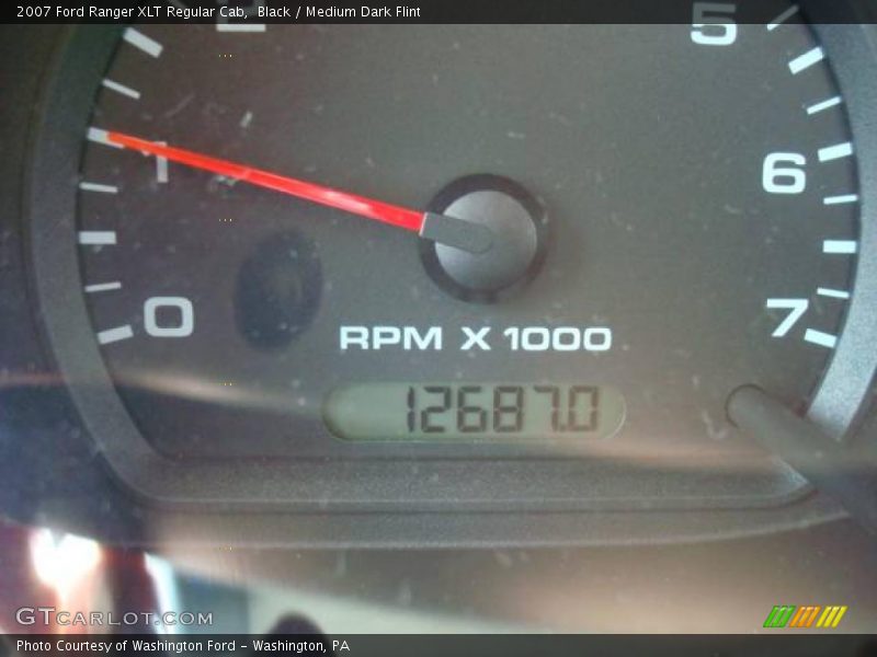 Black / Medium Dark Flint 2007 Ford Ranger XLT Regular Cab