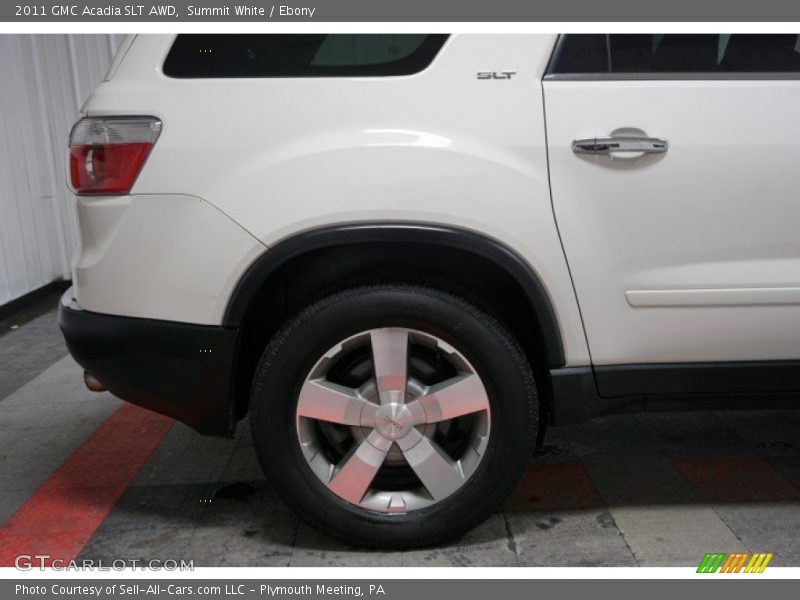 Summit White / Ebony 2011 GMC Acadia SLT AWD
