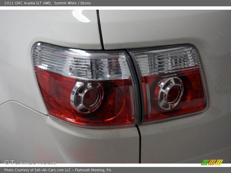 Summit White / Ebony 2011 GMC Acadia SLT AWD
