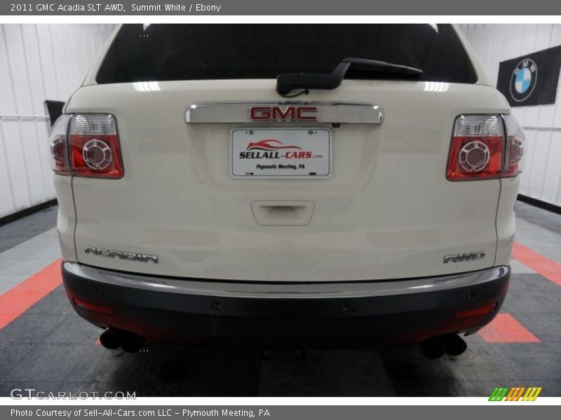 Summit White / Ebony 2011 GMC Acadia SLT AWD