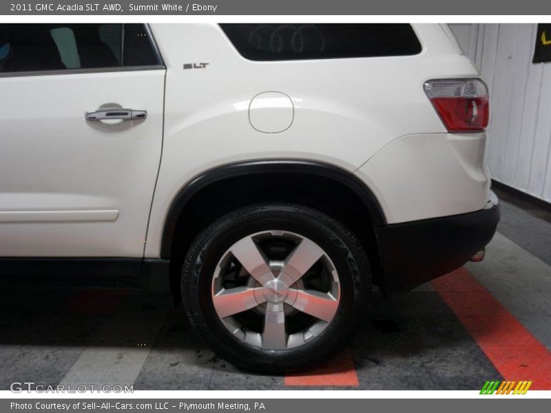 Summit White / Ebony 2011 GMC Acadia SLT AWD