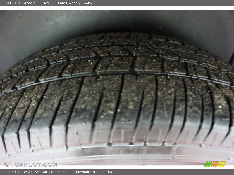 Summit White / Ebony 2011 GMC Acadia SLT AWD