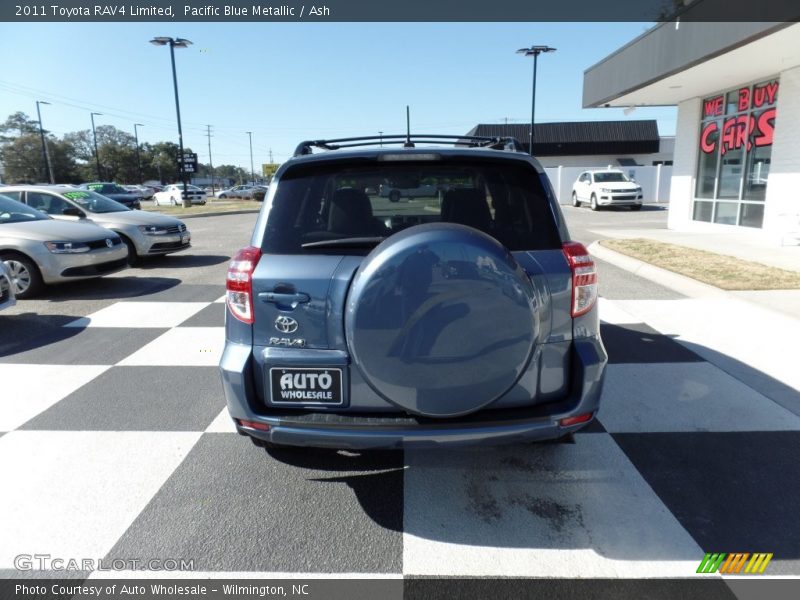 Pacific Blue Metallic / Ash 2011 Toyota RAV4 Limited