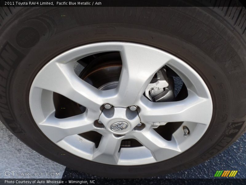 Pacific Blue Metallic / Ash 2011 Toyota RAV4 Limited