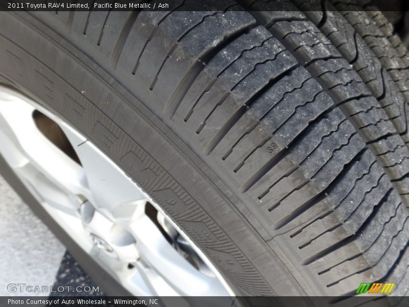 Pacific Blue Metallic / Ash 2011 Toyota RAV4 Limited