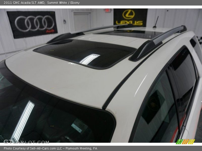 Summit White / Ebony 2011 GMC Acadia SLT AWD
