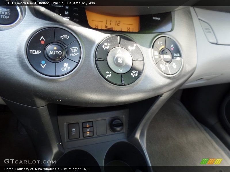 Pacific Blue Metallic / Ash 2011 Toyota RAV4 Limited