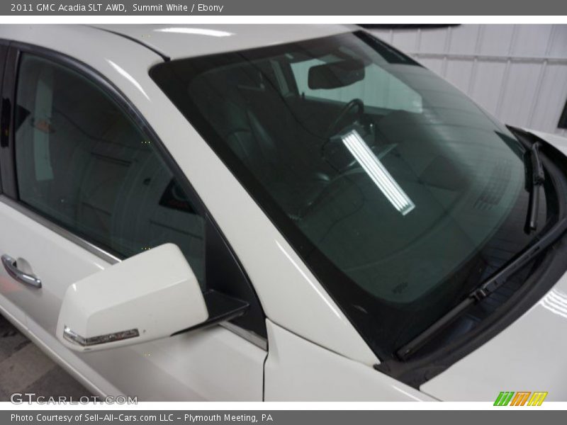 Summit White / Ebony 2011 GMC Acadia SLT AWD