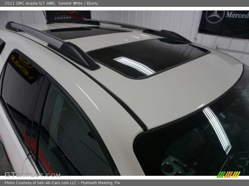 Summit White / Ebony 2011 GMC Acadia SLT AWD