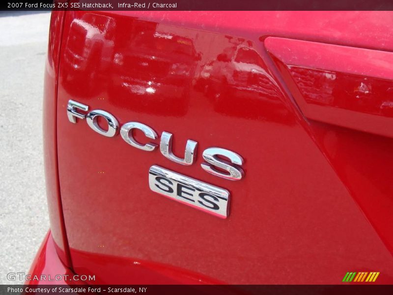 Infra-Red / Charcoal 2007 Ford Focus ZX5 SES Hatchback