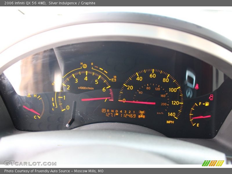 Silver Indulgence / Graphite 2006 Infiniti QX 56 4WD