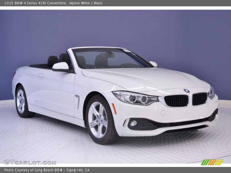 Front 3/4 View of 2015 4 Series 428i Convertible