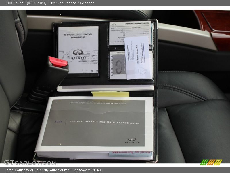 Silver Indulgence / Graphite 2006 Infiniti QX 56 4WD