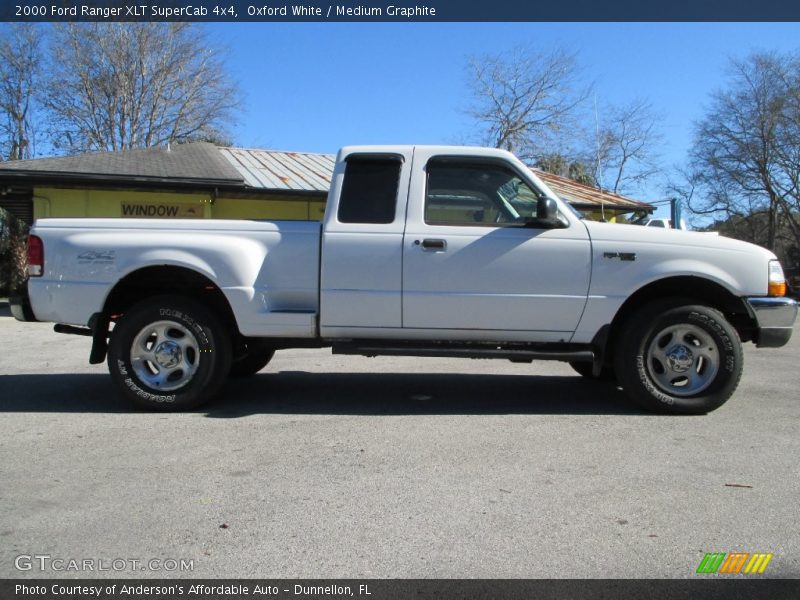 Oxford White / Medium Graphite 2000 Ford Ranger XLT SuperCab 4x4