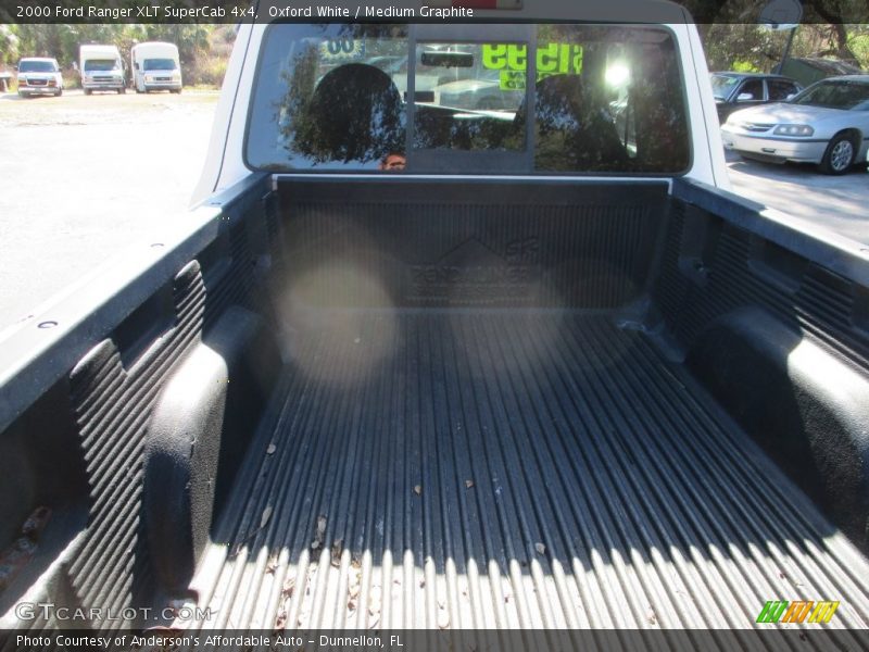 Oxford White / Medium Graphite 2000 Ford Ranger XLT SuperCab 4x4