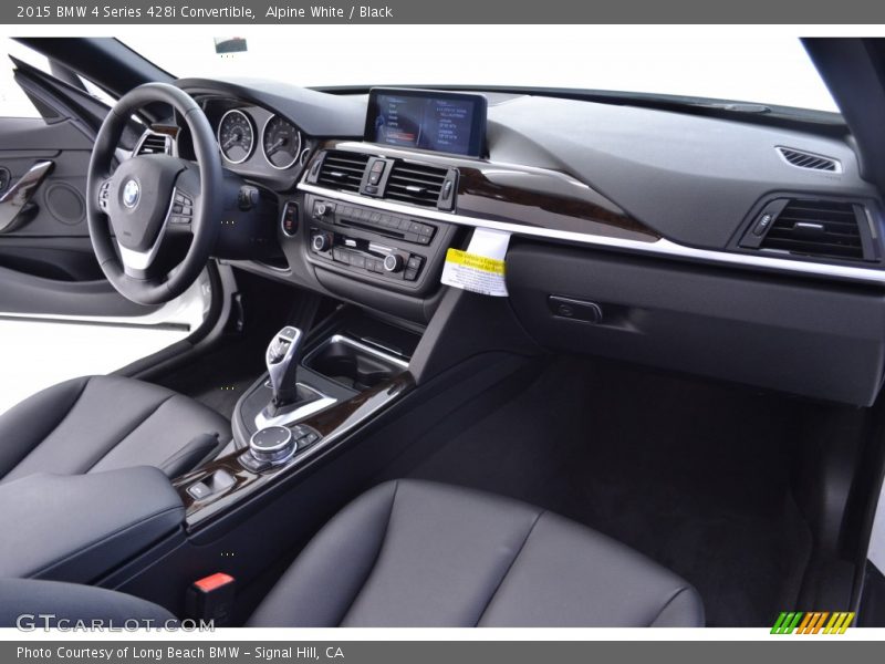 Alpine White / Black 2015 BMW 4 Series 428i Convertible