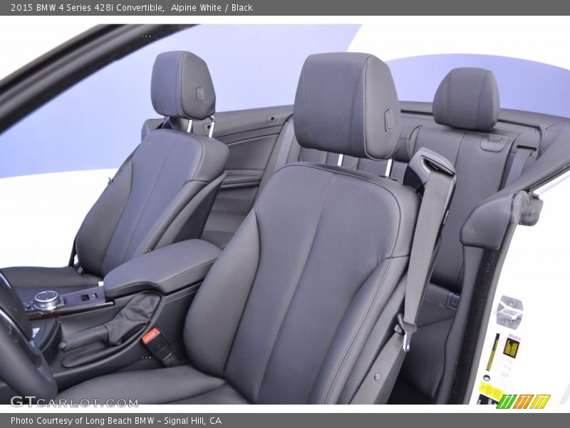 Alpine White / Black 2015 BMW 4 Series 428i Convertible