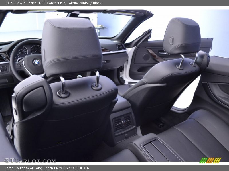 Alpine White / Black 2015 BMW 4 Series 428i Convertible