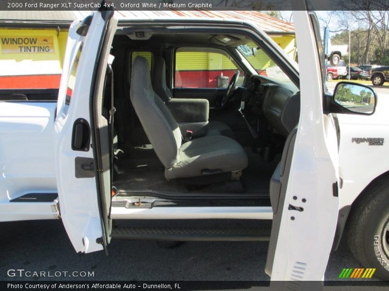 Oxford White / Medium Graphite 2000 Ford Ranger XLT SuperCab 4x4