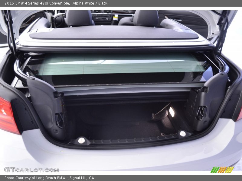 Alpine White / Black 2015 BMW 4 Series 428i Convertible