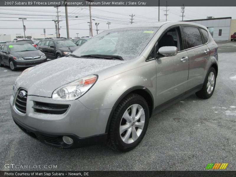 Titanium Silver Metallic / Slate Gray 2007 Subaru B9 Tribeca Limited 7 Passenger