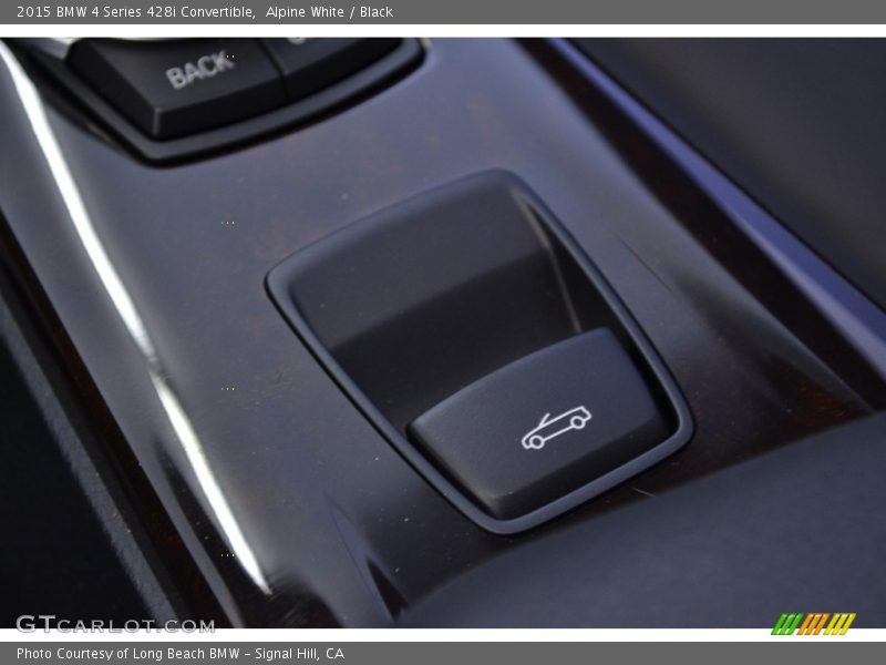 Alpine White / Black 2015 BMW 4 Series 428i Convertible