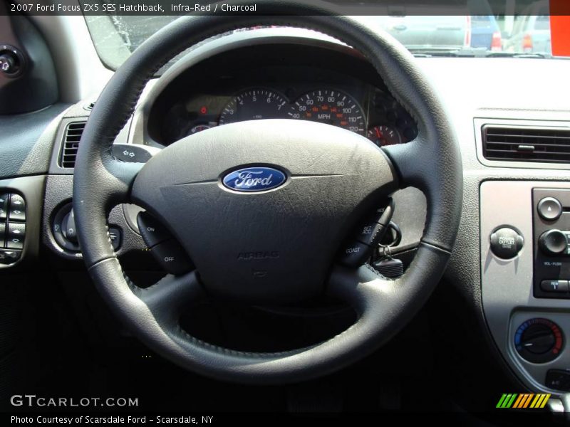 Infra-Red / Charcoal 2007 Ford Focus ZX5 SES Hatchback