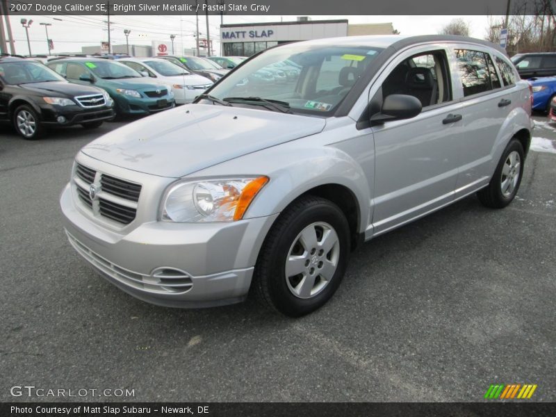 Bright Silver Metallic / Pastel Slate Gray 2007 Dodge Caliber SE