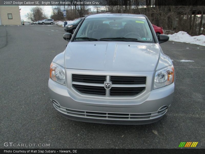 Bright Silver Metallic / Pastel Slate Gray 2007 Dodge Caliber SE