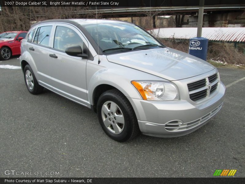 Bright Silver Metallic / Pastel Slate Gray 2007 Dodge Caliber SE