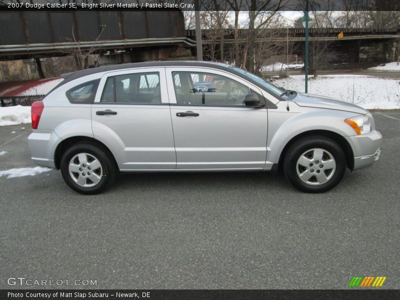 Bright Silver Metallic / Pastel Slate Gray 2007 Dodge Caliber SE