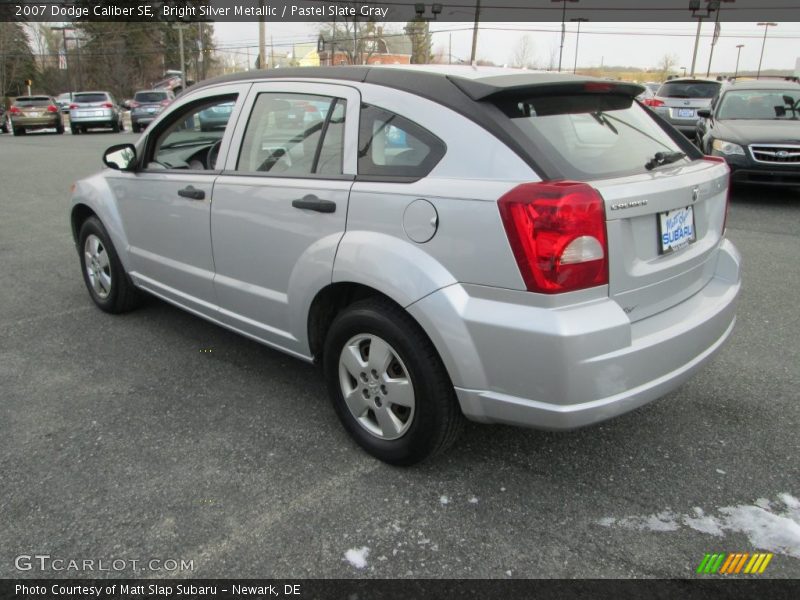 Bright Silver Metallic / Pastel Slate Gray 2007 Dodge Caliber SE