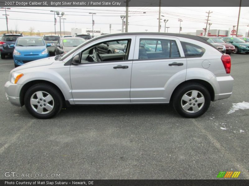 Bright Silver Metallic / Pastel Slate Gray 2007 Dodge Caliber SE
