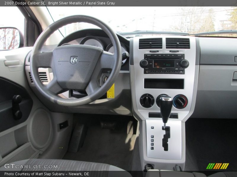 Bright Silver Metallic / Pastel Slate Gray 2007 Dodge Caliber SE