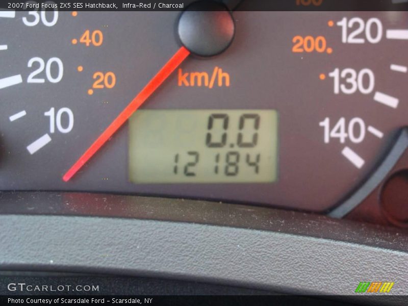 Infra-Red / Charcoal 2007 Ford Focus ZX5 SES Hatchback