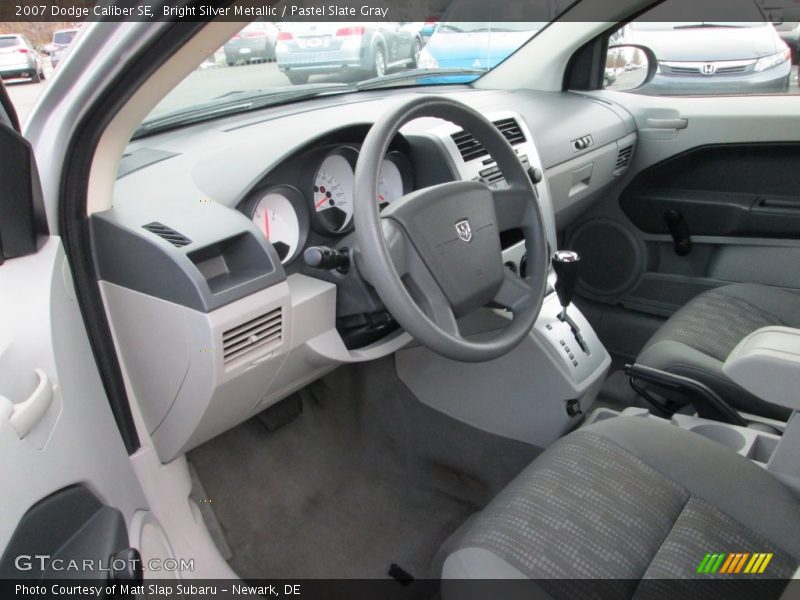 Bright Silver Metallic / Pastel Slate Gray 2007 Dodge Caliber SE