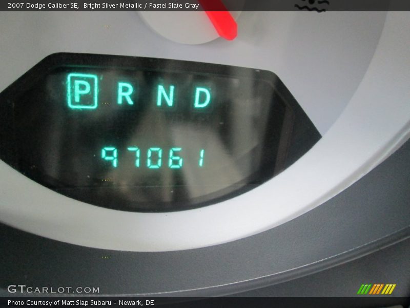 Bright Silver Metallic / Pastel Slate Gray 2007 Dodge Caliber SE