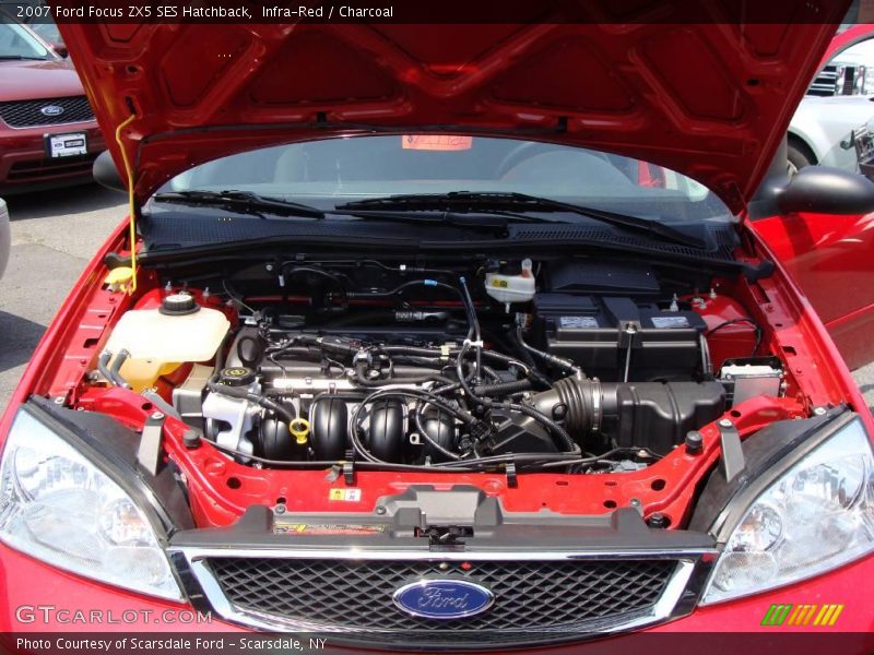 Infra-Red / Charcoal 2007 Ford Focus ZX5 SES Hatchback